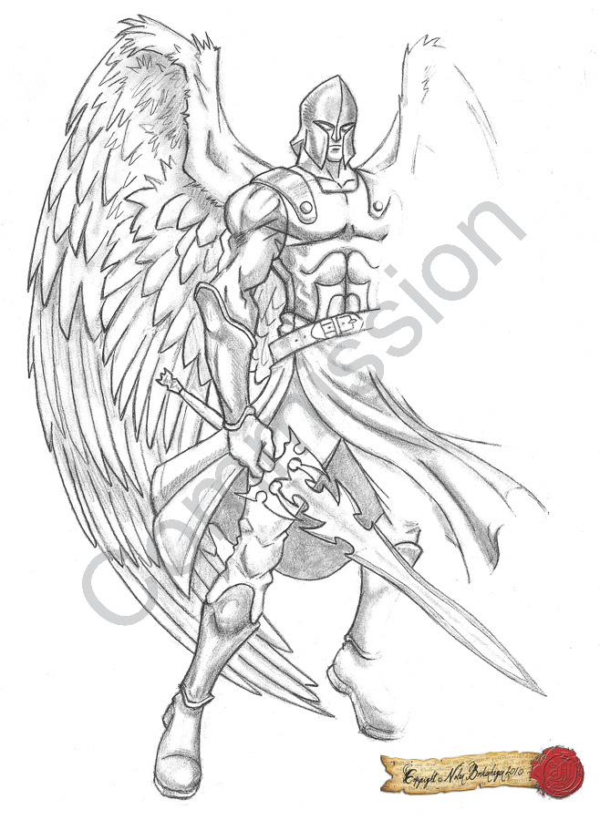 Archangel Tattoo by PootieT on deviantART