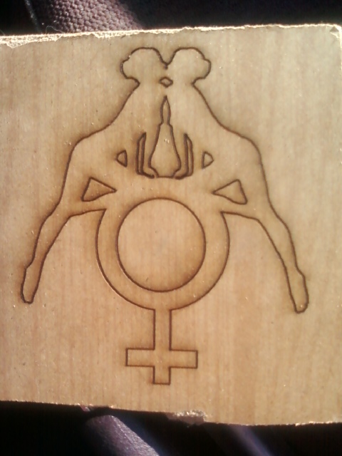Lesbian Symbol Tattoo 89