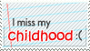 childhood_stamp_by_wetwithrain-d30cddw