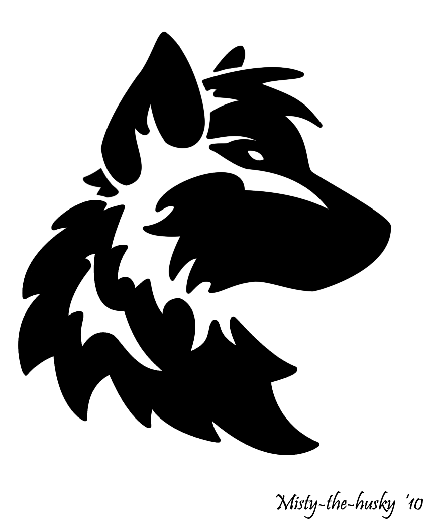 Эмблема НКП Tribal_husky_logo_by_misty_the_husky-d31lqe3
