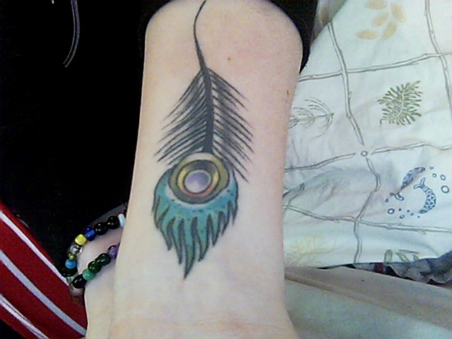 Peacock Feather Tattoo by ~AinsleyRoss on deviantART