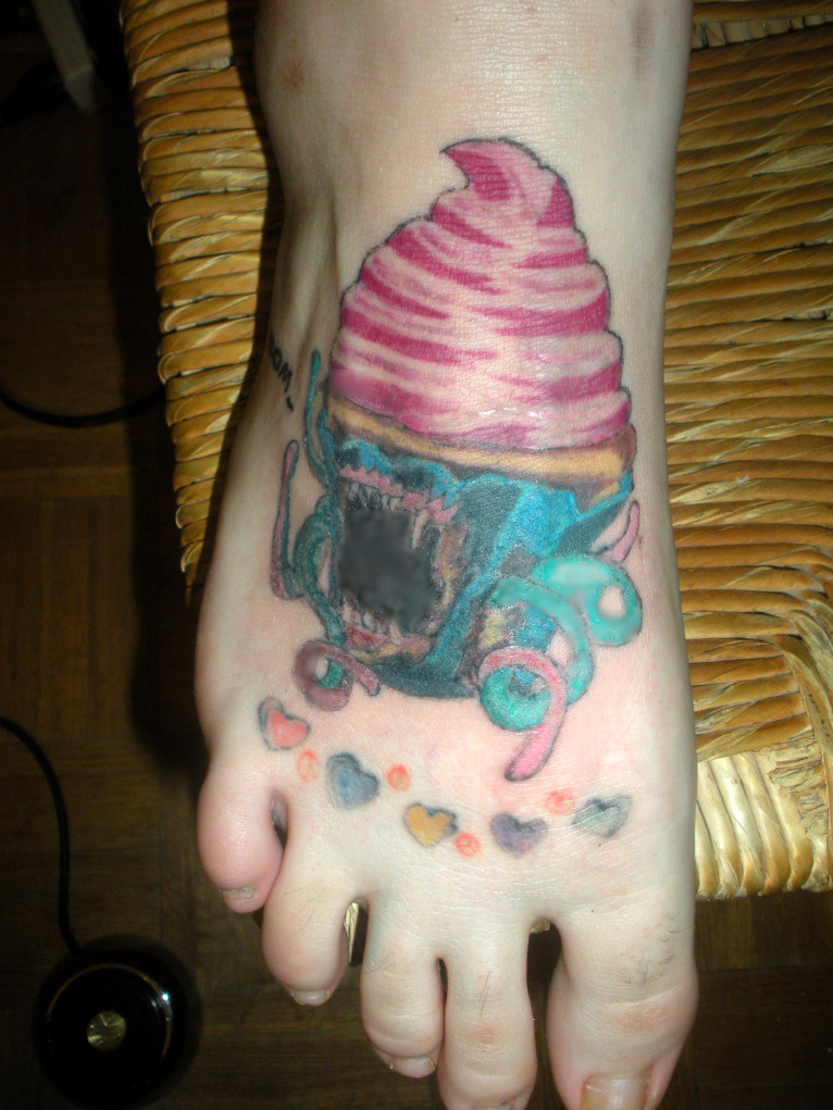 Cupcake monster tattoo by ErikaJade on deviantART