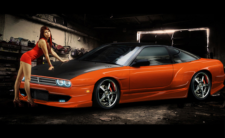 Nissan Silvia S13 tuning by