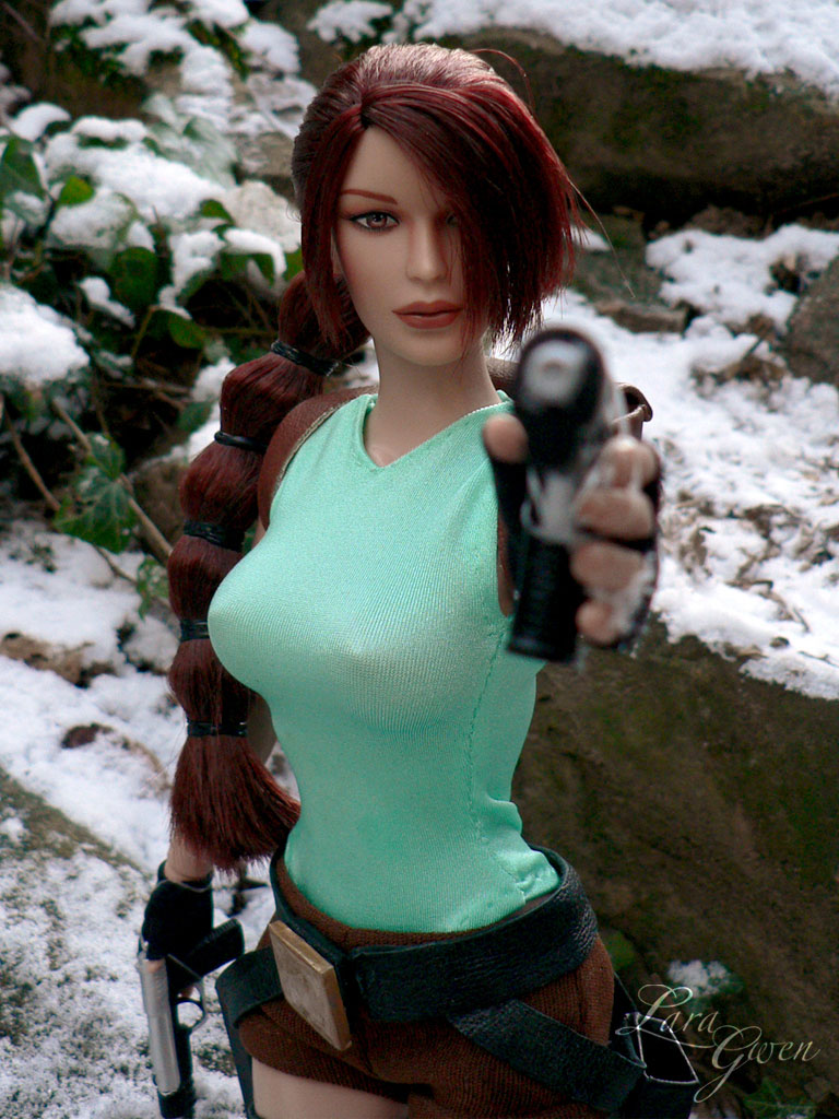 Tri Custom Tonner Lara Croft 1 By Laragwen On Deviantart