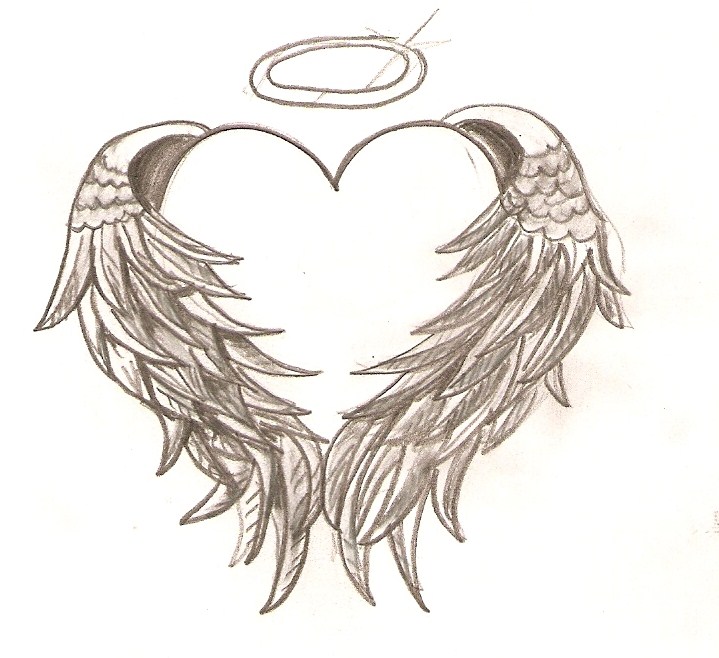 i want a pink heart with wings