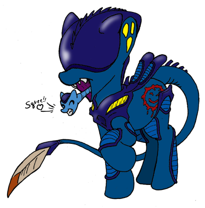 xenomorph_pony_by_inkwell_pony-d4h1ono.png