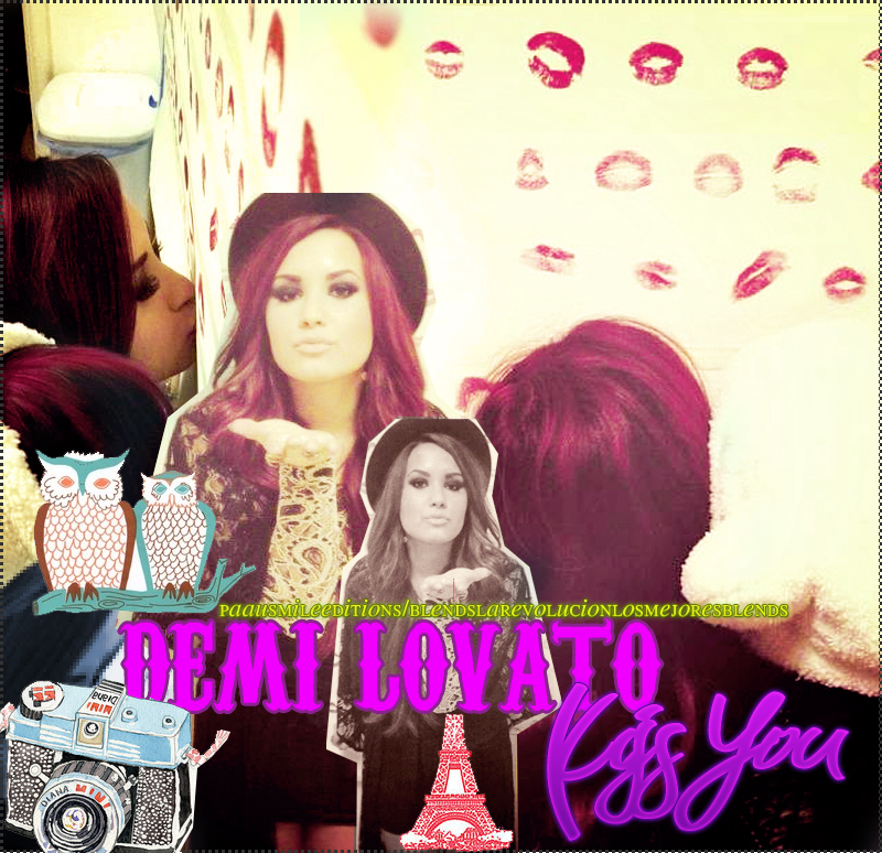 Blend de Demi Lovato con sus fOtos personales by PaauSmile on deviantART