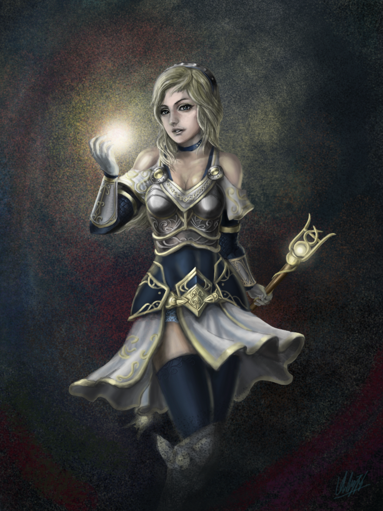 Lady Lux of the luminous by Penator