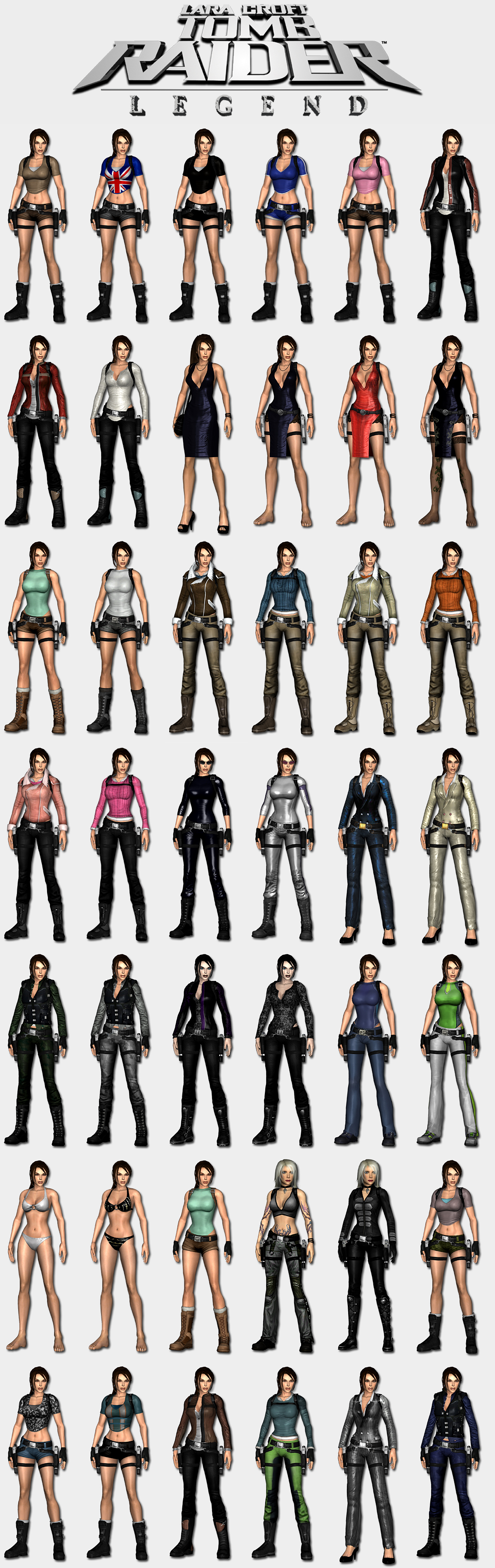 Tomb Raider Outfit Sims 2