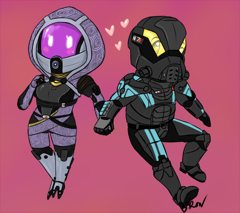 my_shep_and_tali_by_baronofevil-d4zysj6.png