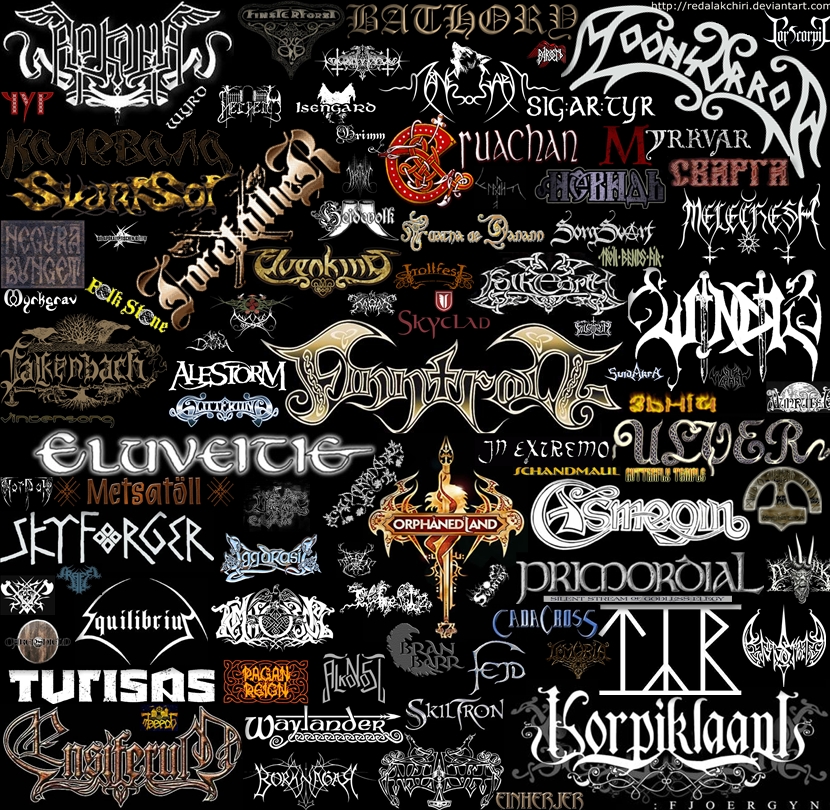Let S Talk About Metal Logos I M Writing A Piece For A Magazine