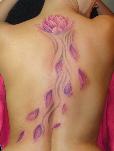 tipi di tatuaggi fiori donna