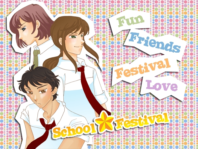 School festival, dating sim otome game by ~TheLazyFatCat on deviantART
