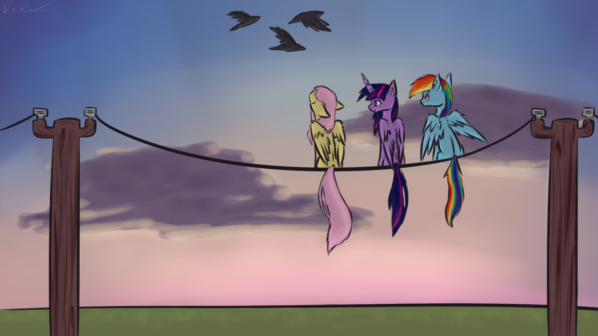 [Obrázek: ponies_on_a_wire_by_nos_talgia-d5vmv5h.png]