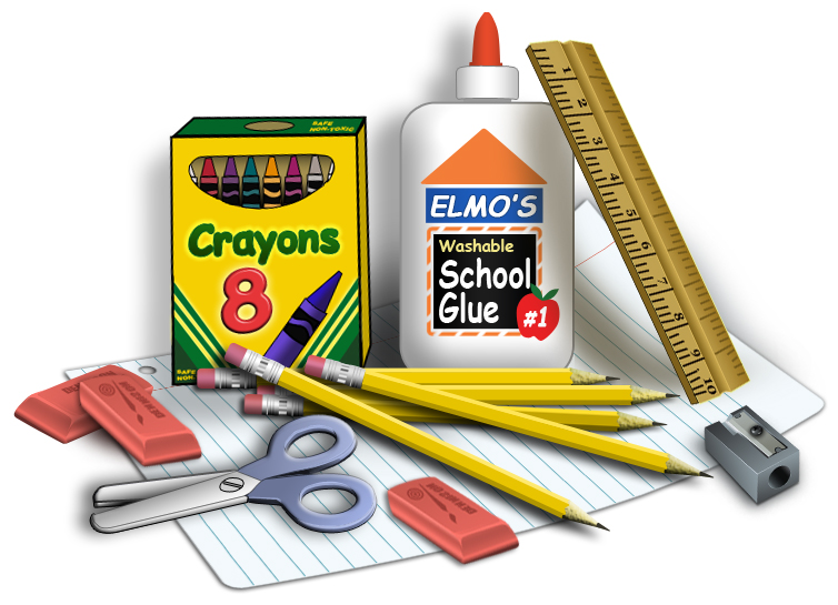 Elementary School Supplies by Pixel-Slinger on DeviantArt
