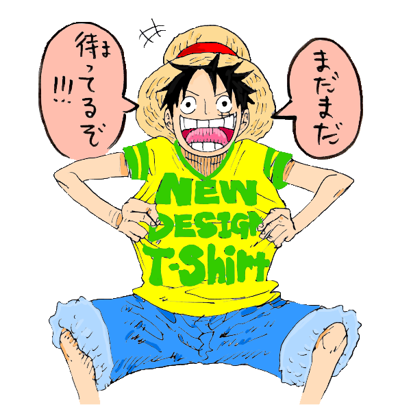 One Piece Design T-Shirts (Color) by FrankyZaraki