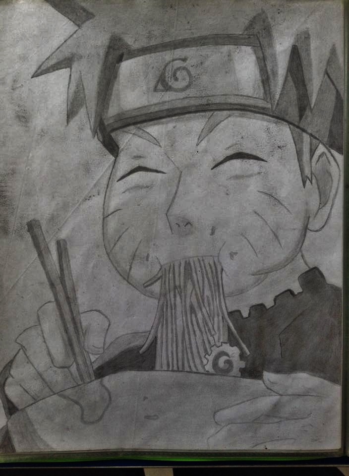 naruto eating ramen coloring pages - photo #15