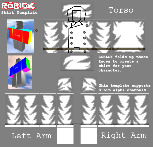 Free Template - Roblox Formal by ForumGuy55 on DeviantArt