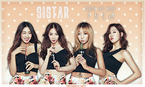 PNG-SISTAR -TOUCH MY BODY x8 by chunhyun210