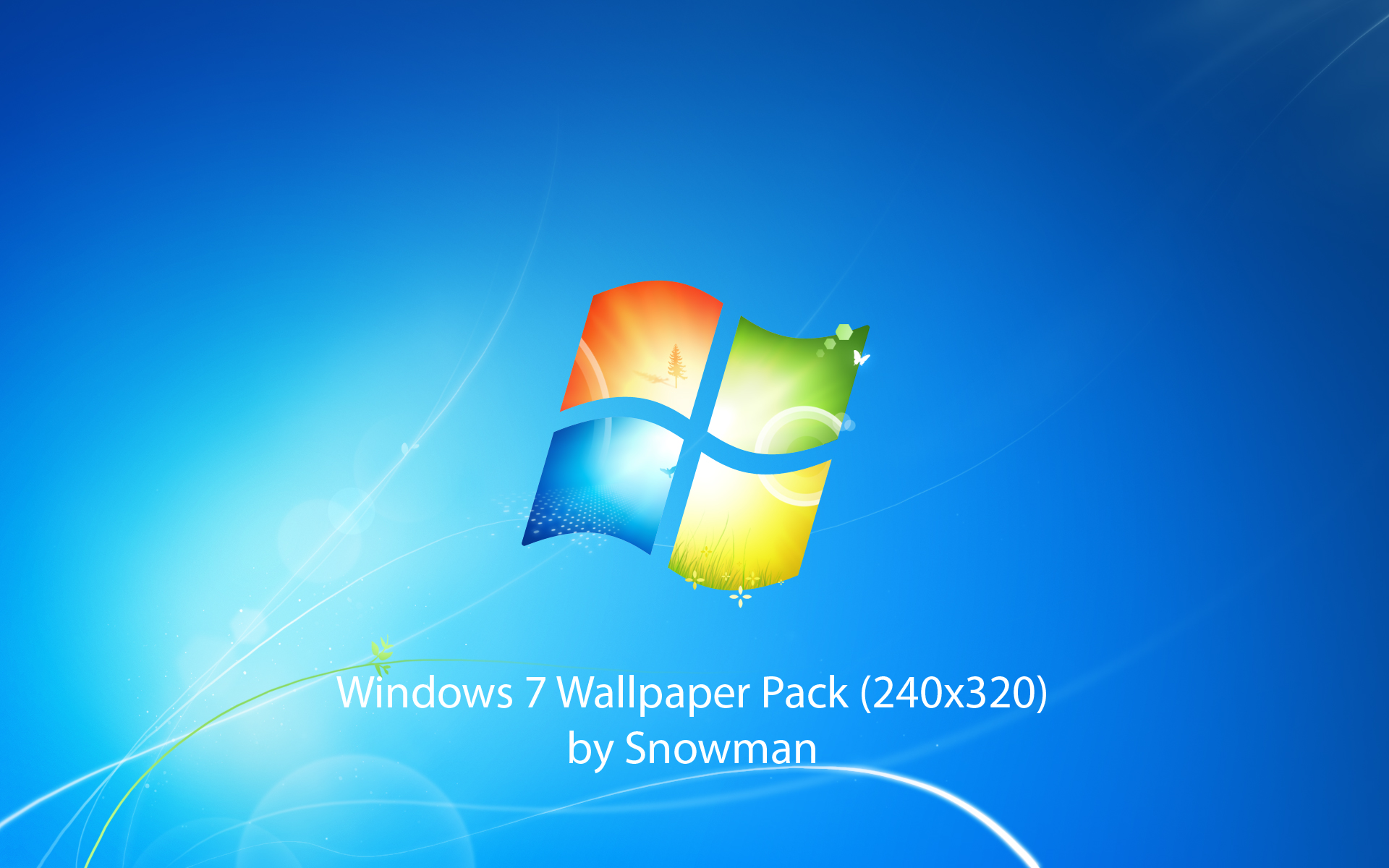 Windows 7 Wallpaper 240x320 by ~sinsnowman on deviantART