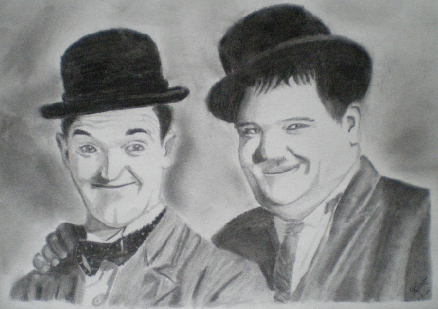 Laurel and Hardy by Lydilena on deviantART