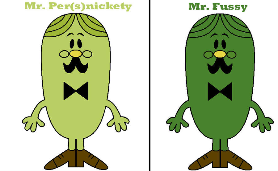 Mr. Fussy "Persnickety" by ~Percyfan94 on deviantART