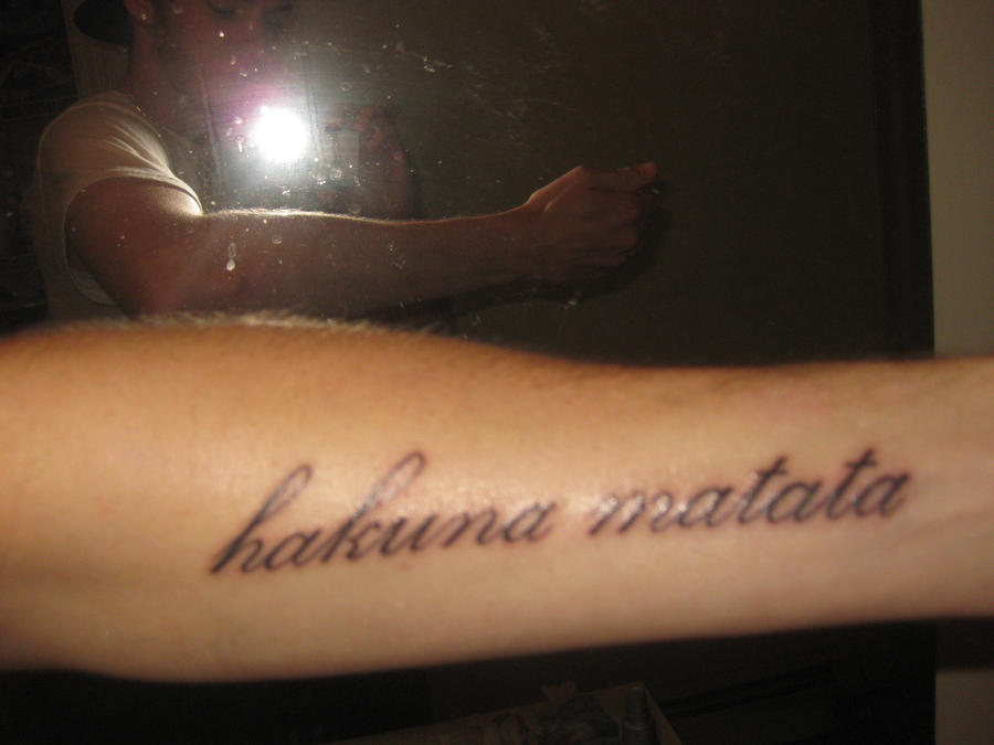 ImageShack, share photos of hakuna matata tattoo, hakuna matata tattoos,