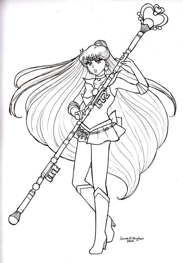 sailor pluto coloring pages - photo #4