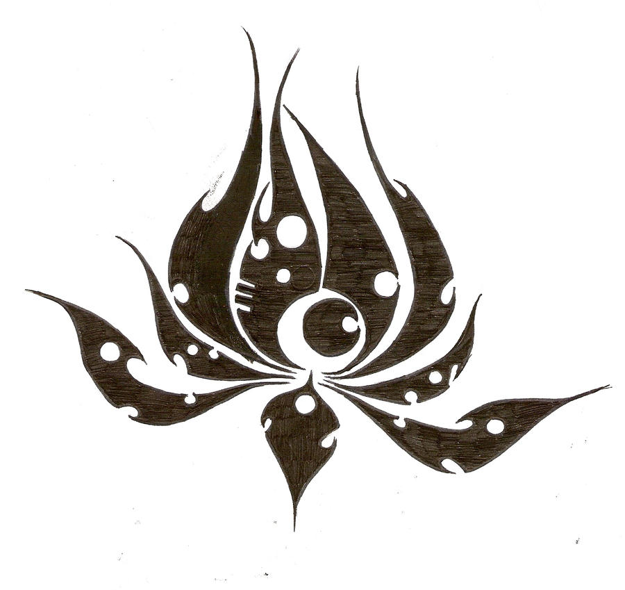 Tribal flower | Flower Tattoo