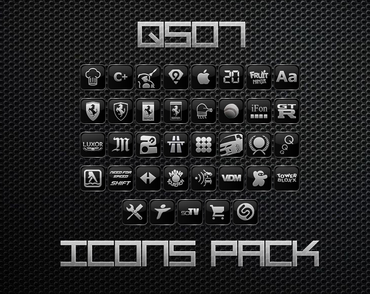 ipod touch icons pack. QS07 Icons Pack by