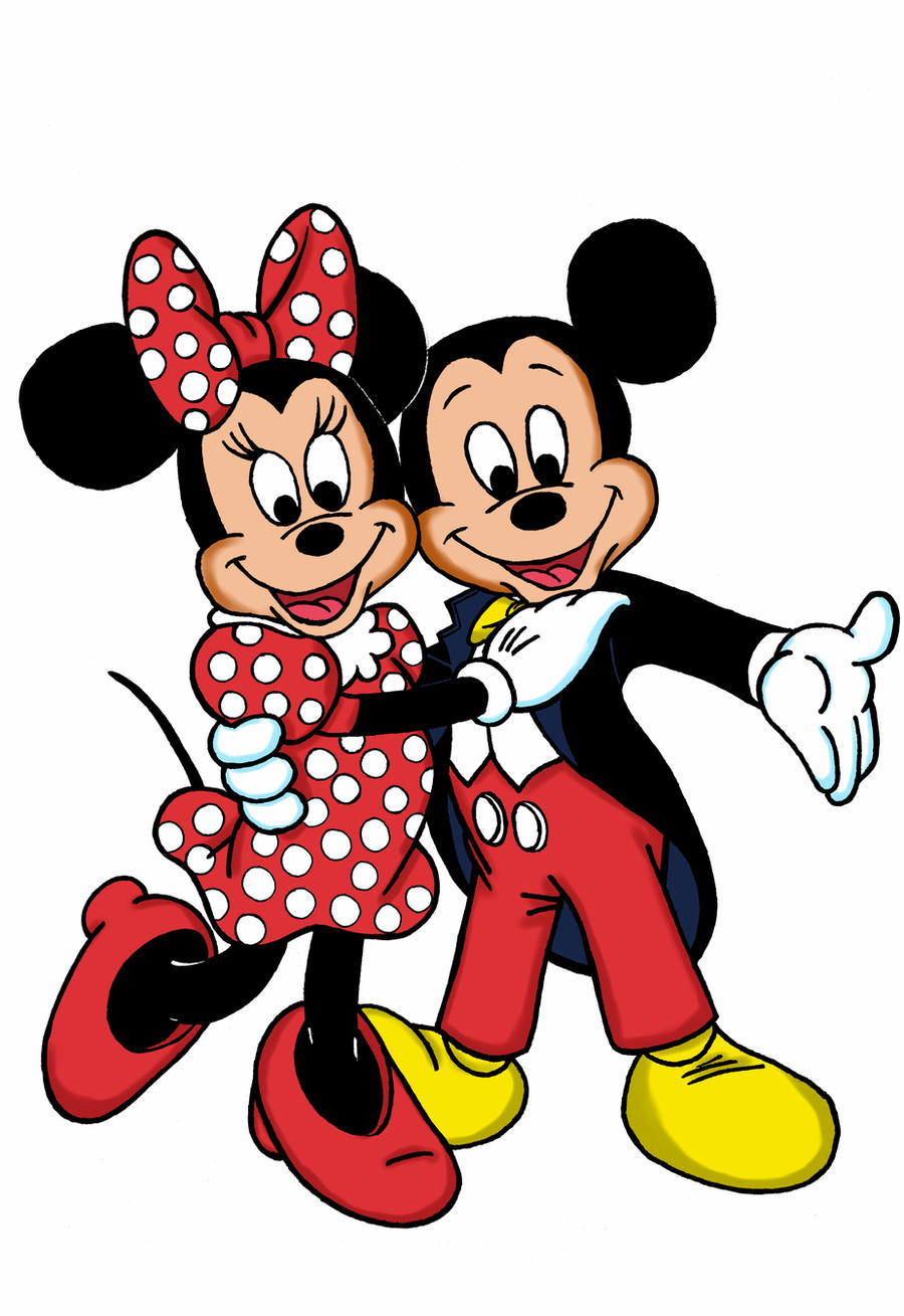 clip art mickey and minnie mouse - photo #32