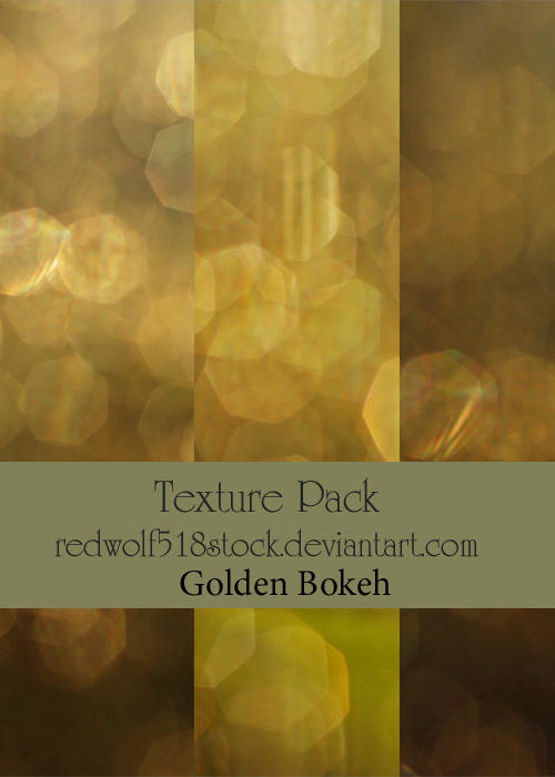 Golden Bokeh TextPak