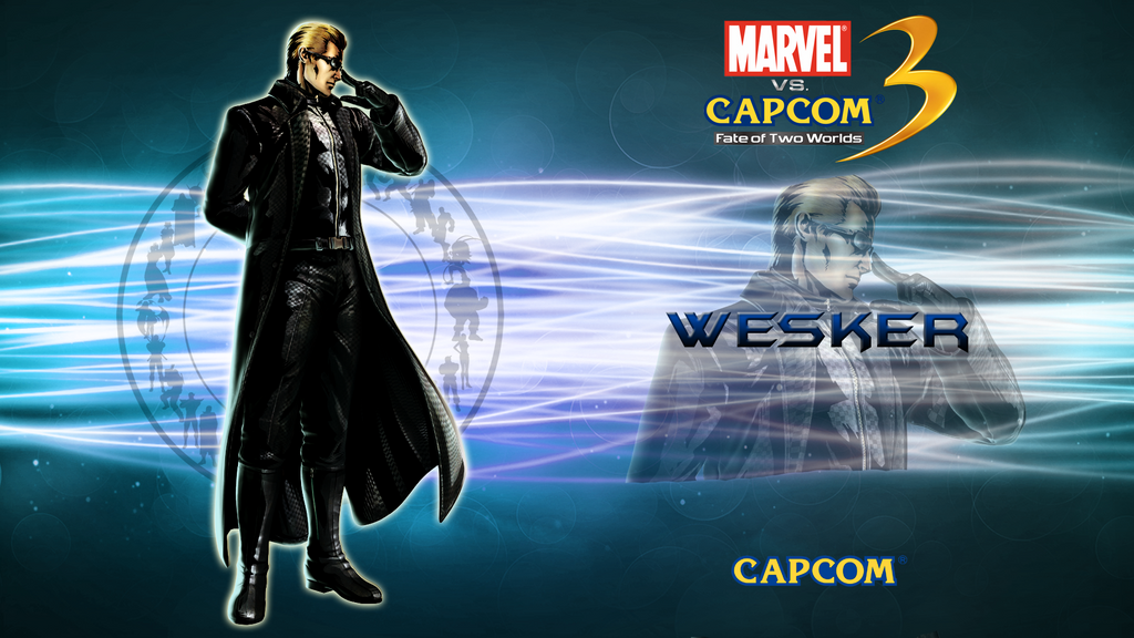 marvel vs capcom 3 wallpaper. Marvel VS Capcom 3 Wesker by