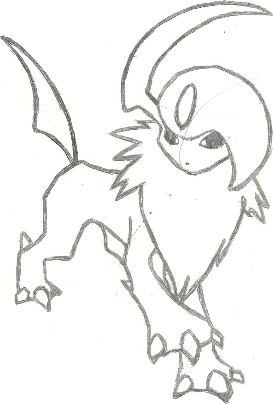 absol pokemon coloring pages - photo #19