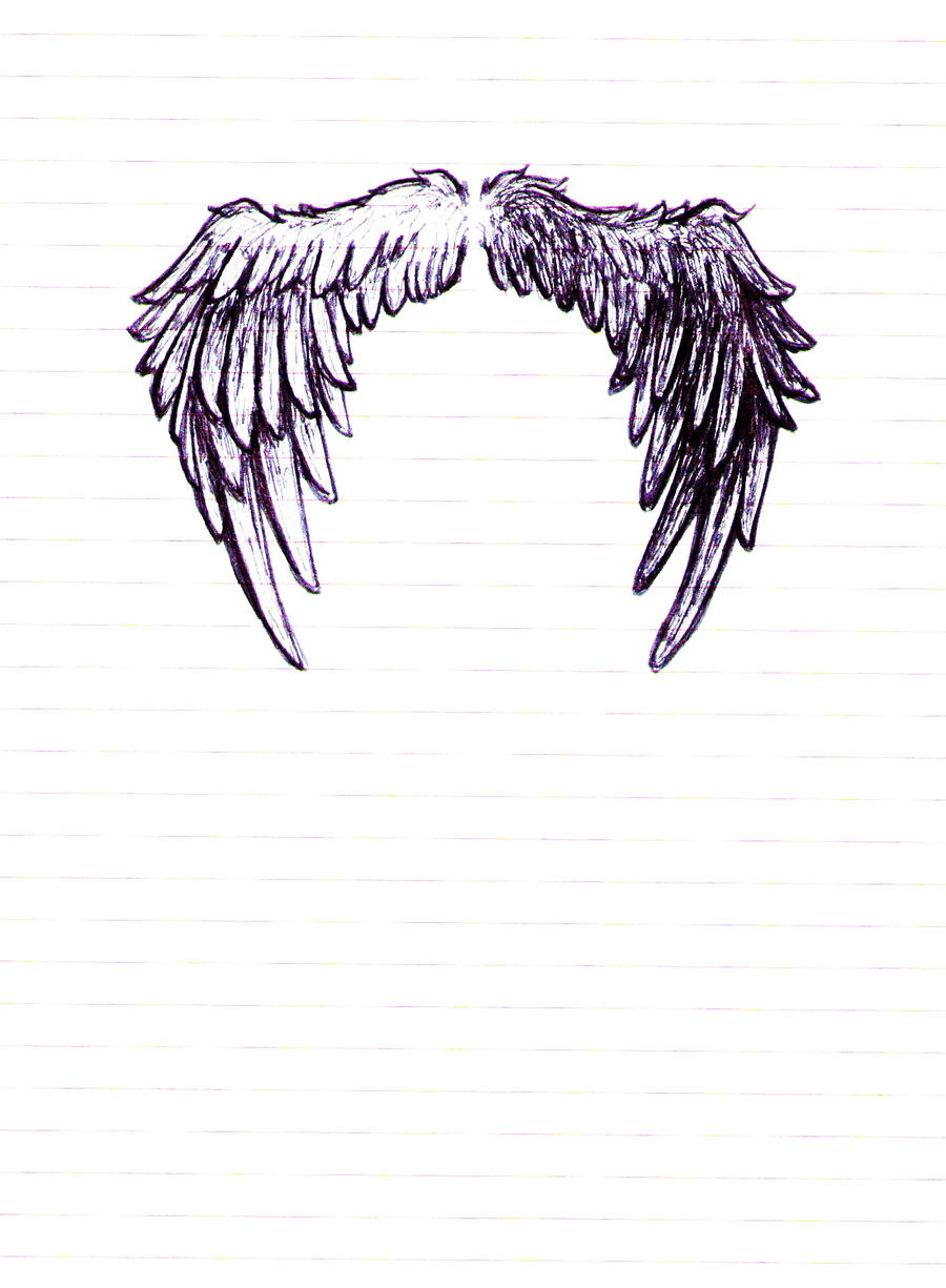Angel Wings Tattoo Concept by