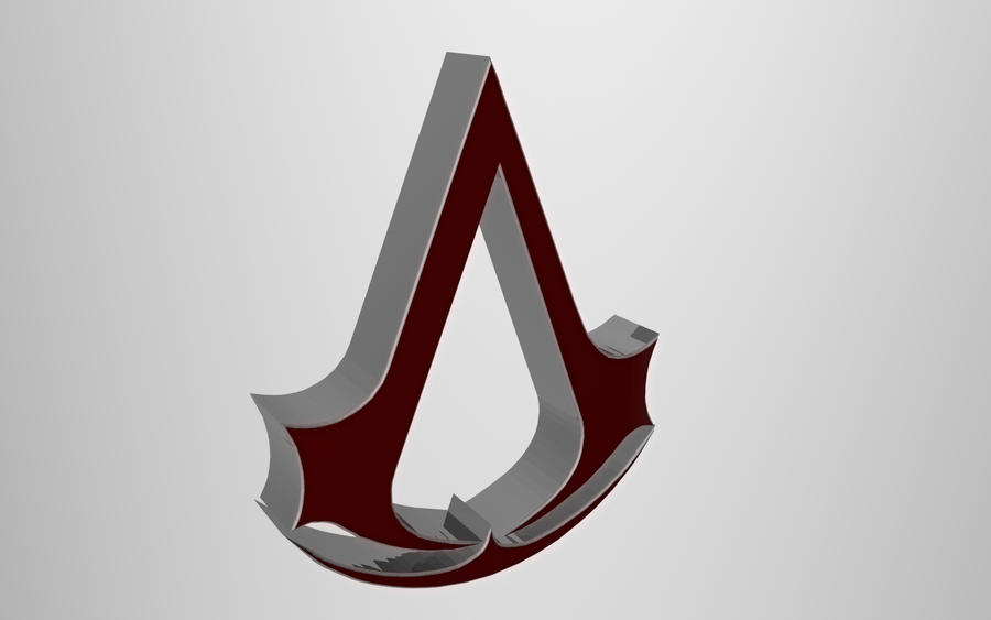Assassins Creed 3D Logo wallpaper > 3d Papel de parede > 3d Fondos 