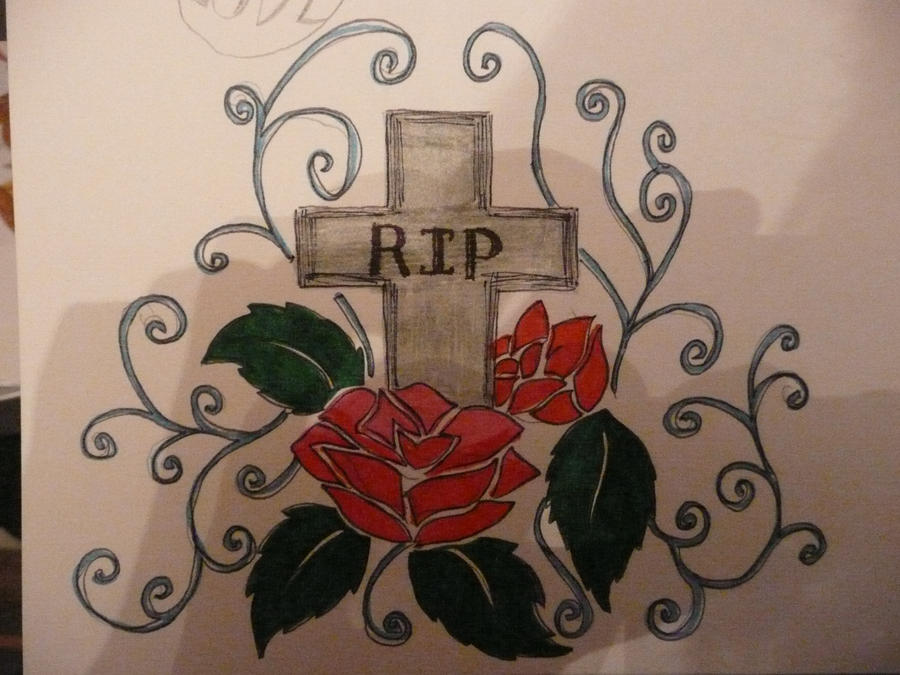 RIP tattoo design by LoubyLouJay on deviantART