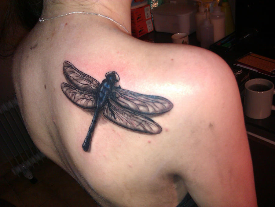 dragonfly tattoo by Haretattoo on deviantART