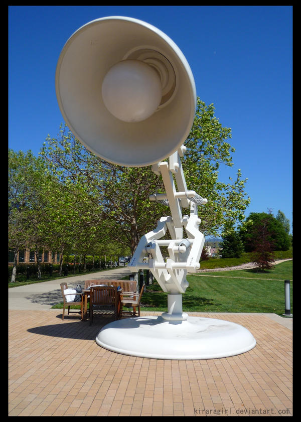 pixar lamp gif. 2010 Pacman asks Pixar Lamp a