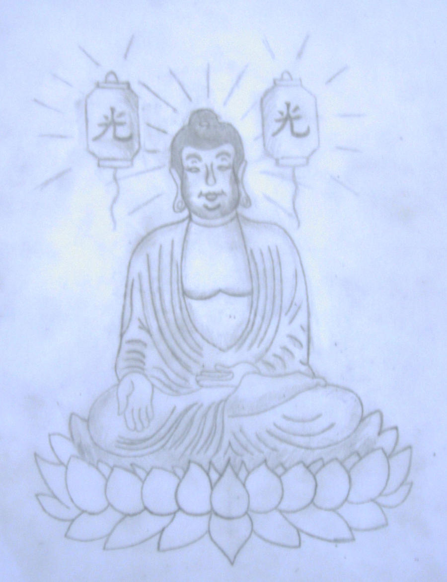 Buddha tattoo by NaomiD on
