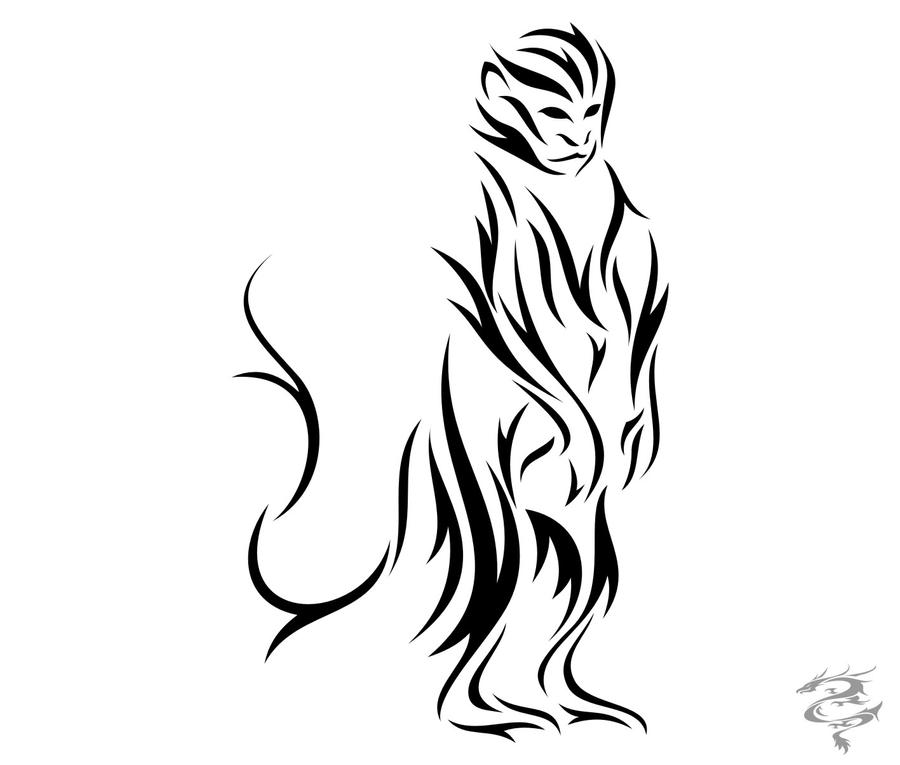 Chinese Zodiac Tattoo Monkey by visuallyours on deviantART