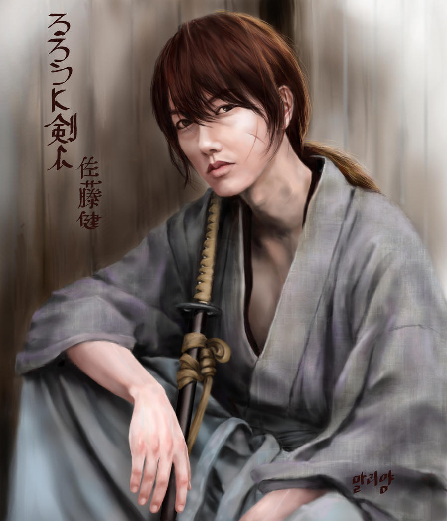 Rurôni Kenshin: Kyôto Taika-hen - Wallpaper with Takeru Satoh