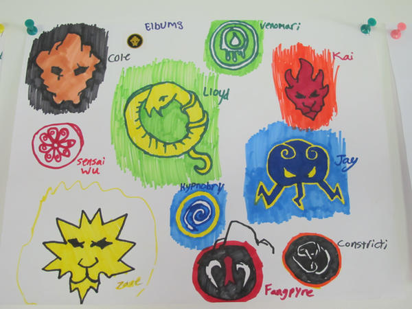 Ninjago Symbols by drgnsmile on DeviantArt