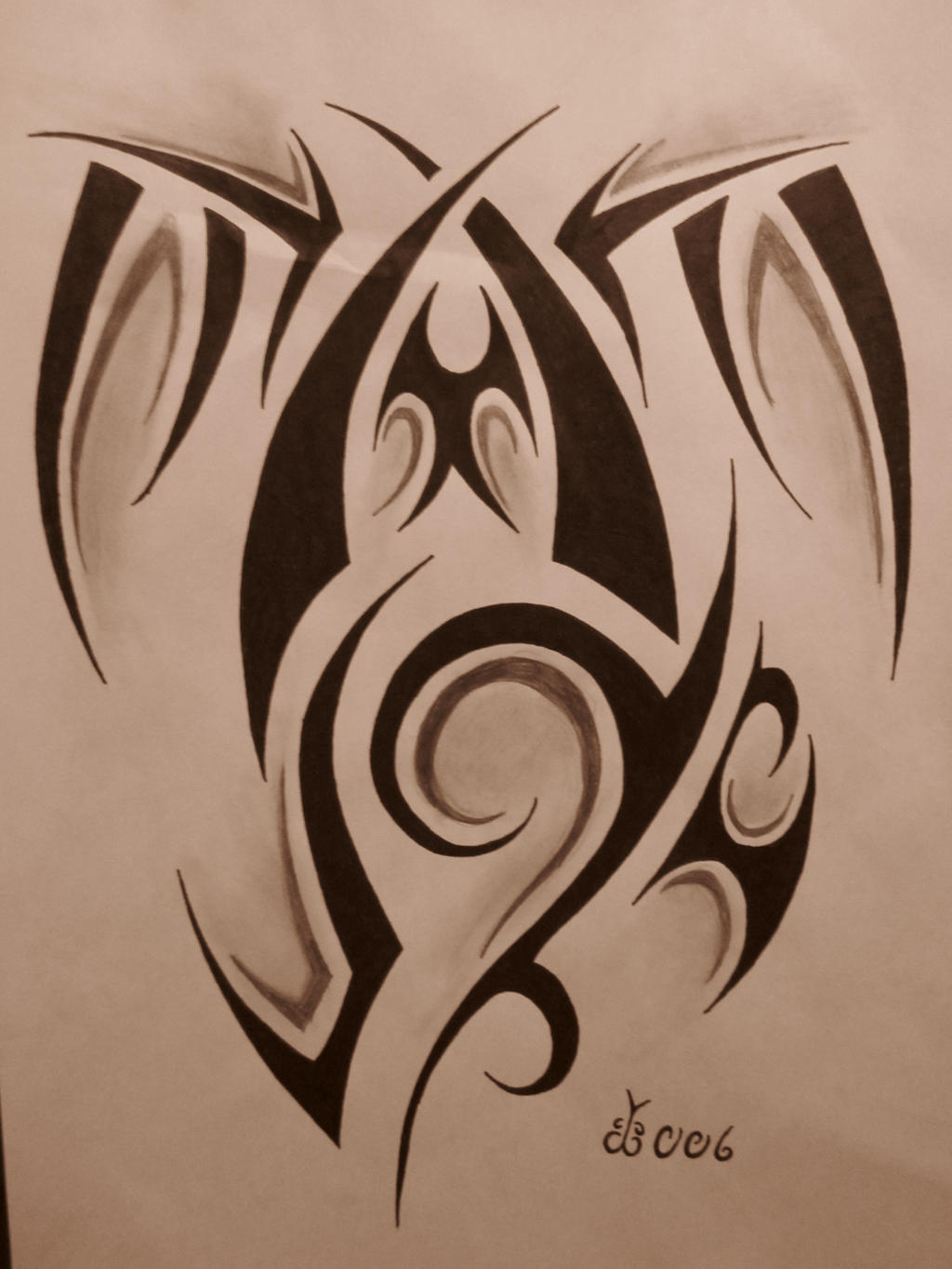 Tribal Tattoo Design 5 by blackbutterfly006