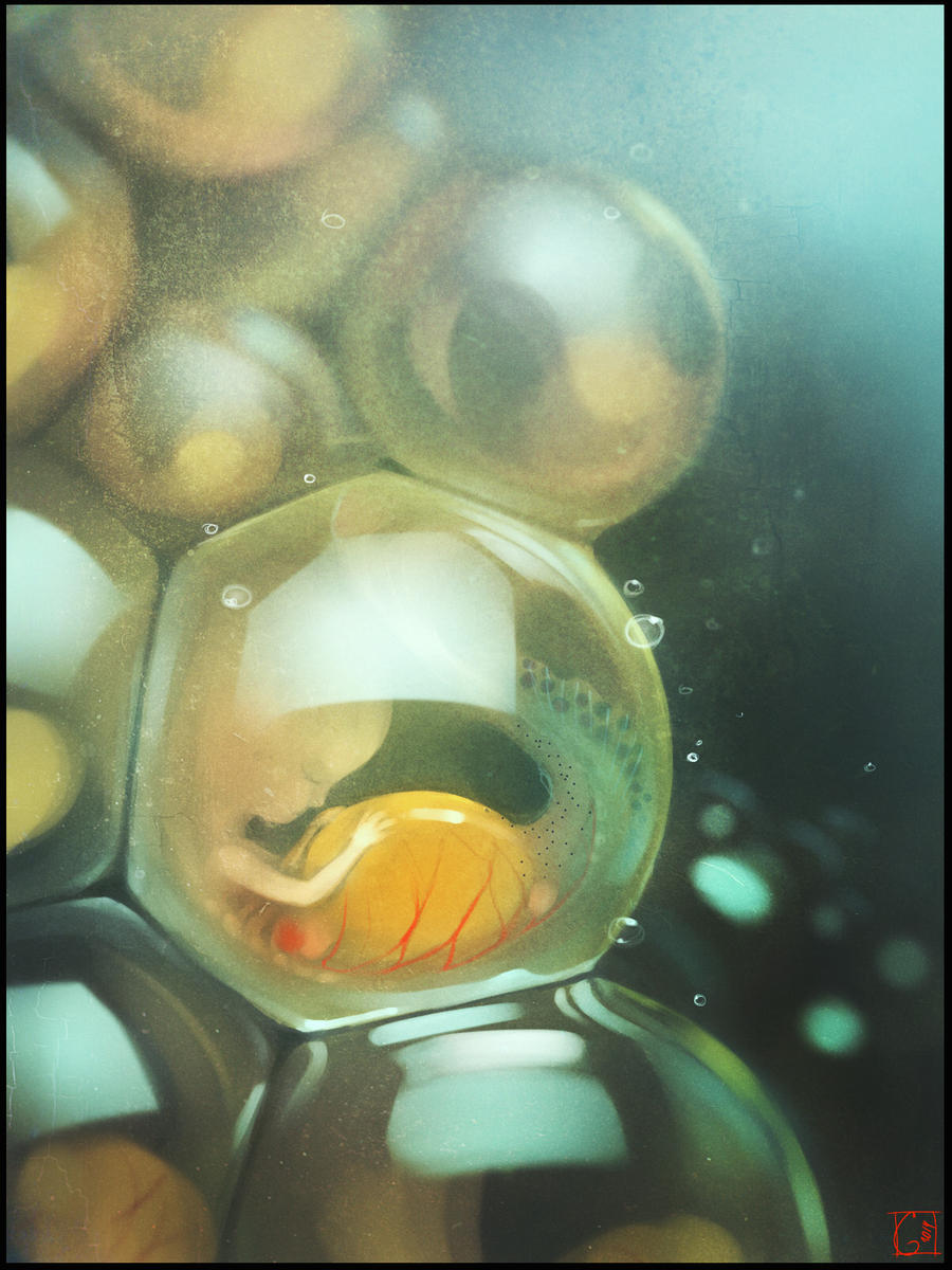 Mermaid's eggs by GaudiBuendia