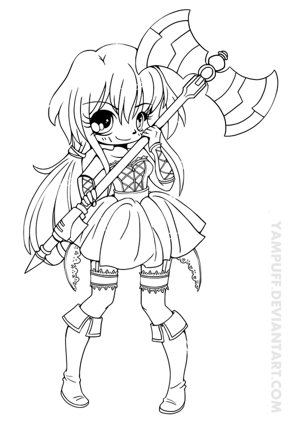 chibi couples coloring pages - photo #17