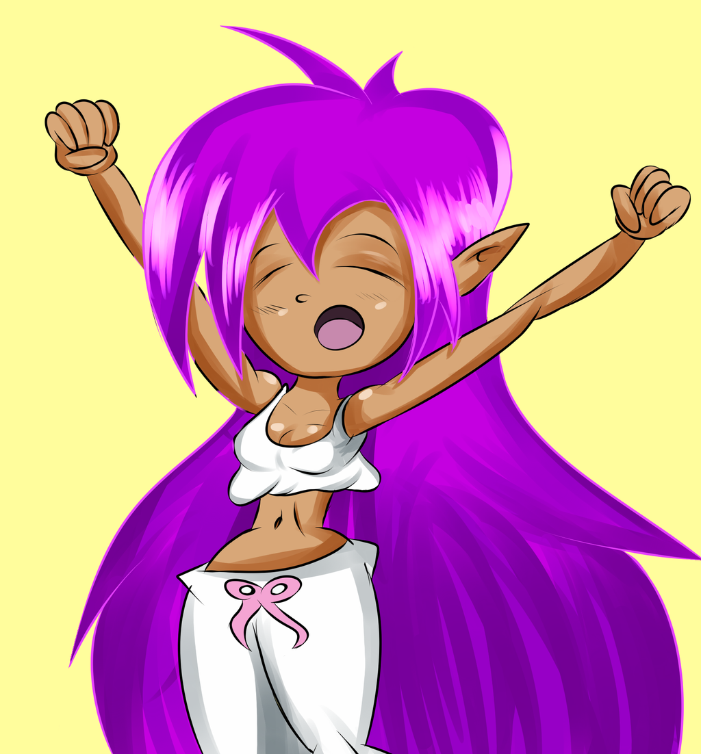 The Half Genie Protector of Scuttle Town, Shantae for SSB4 