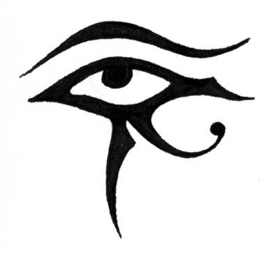 Why didn't I think of this when I got my Eye of Horus tattoo?
