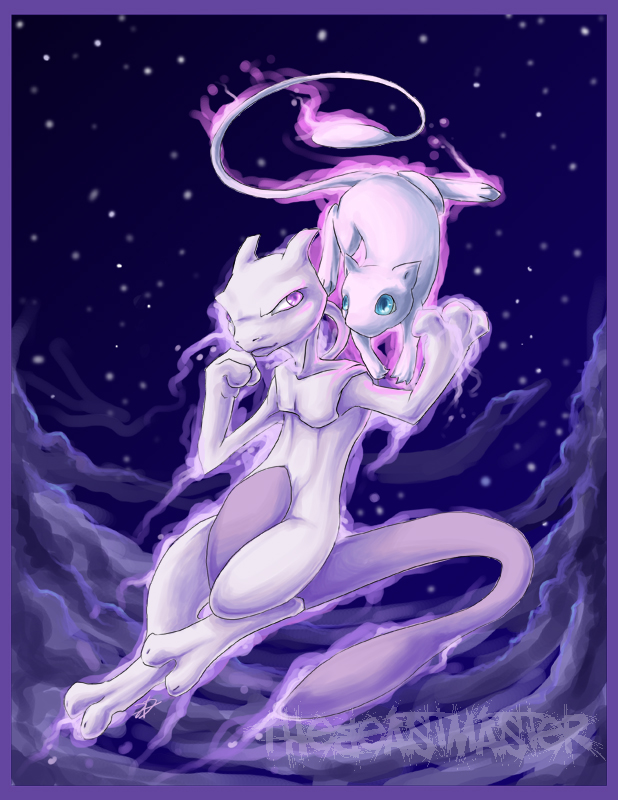 [Resim: Mewtwo_and_Mew_by_TheBeastMaster.jpg]