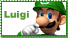 Luigi stamp by sketchedmonkey